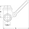 Gate valve Type: 831 Bronze Internal thread (BSPP) PN10